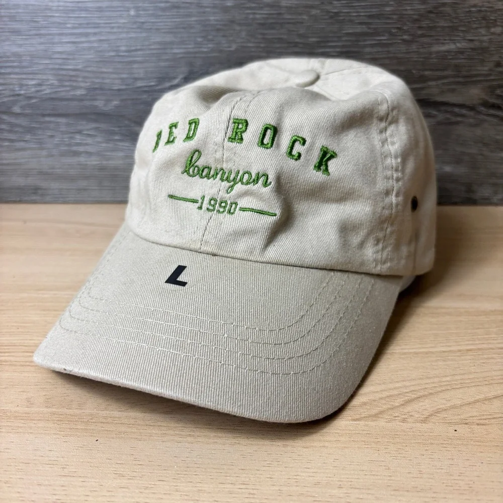 Red Rock Canyon Hat Cap Strap Back Brown Adjustable‎